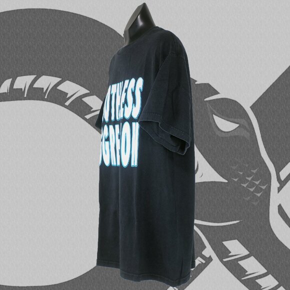 Vintage WWE Chris Benoit Toothless Aggression T-Shirt Men's Large 2000s - Picture 3 of 5